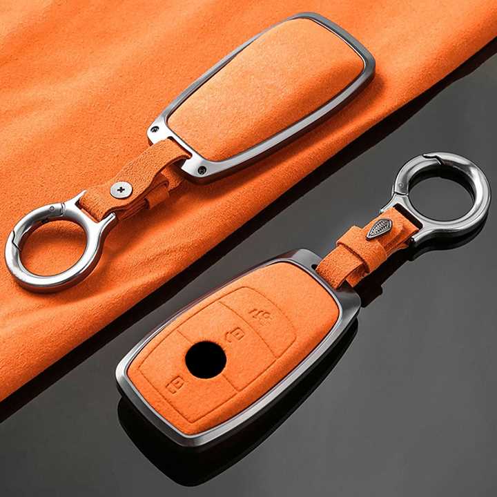 Genuine Alcantara Mercedes-Benz Key Fob