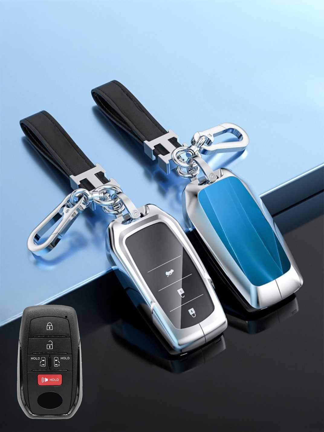Visible Button Toyota Key Protector Shell