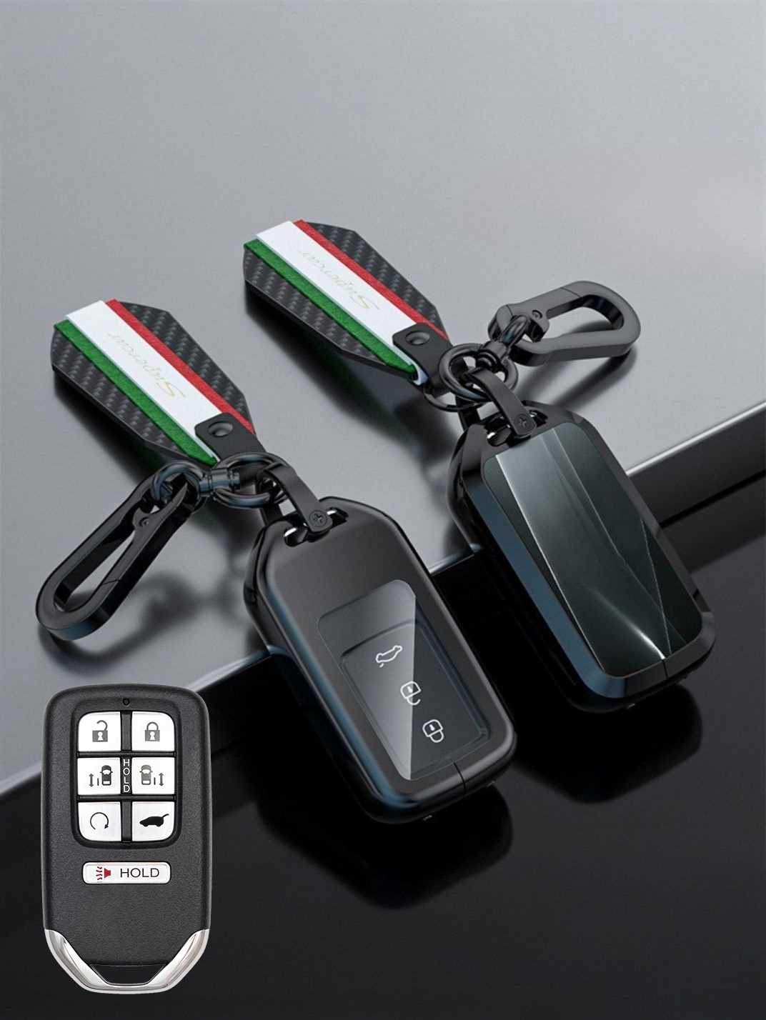 Visible Button Honda Key Protector Shell