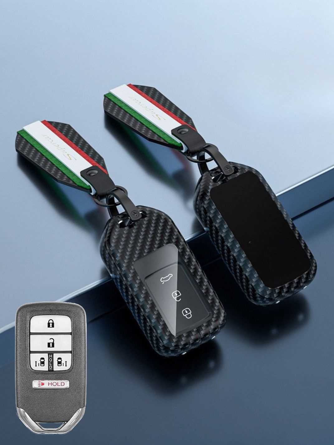 Visible Button Honda Key Protector Shell