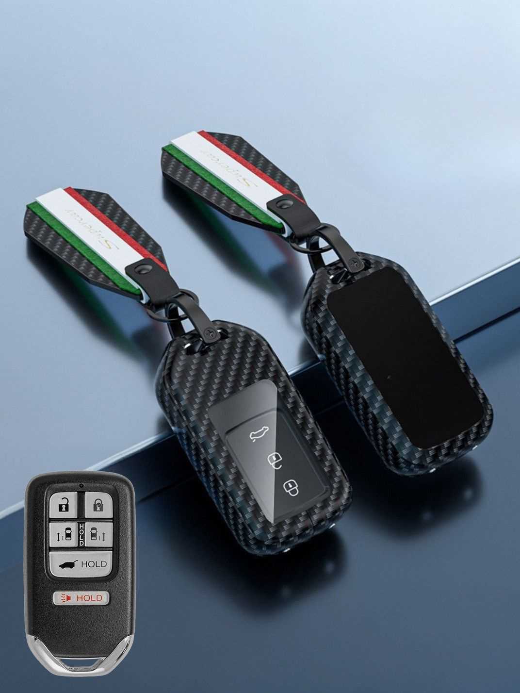 Visible Button Honda Key Protector Shell
