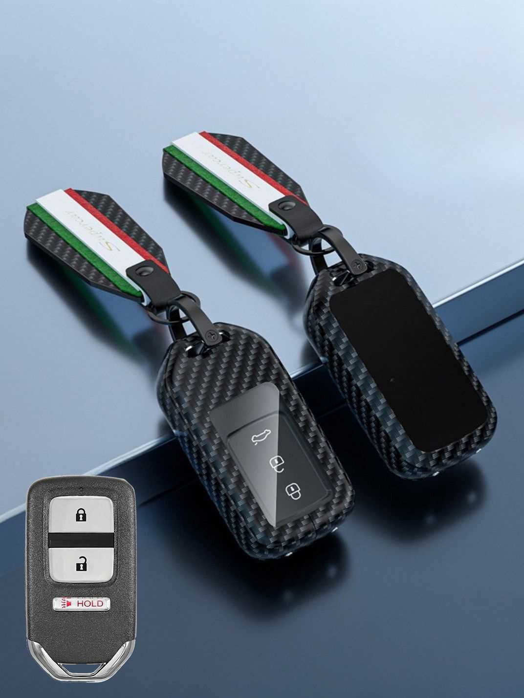 Visible Button Honda Key Protector Shell