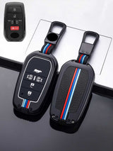 Luxury Colored Alloy Toyota Key Fob Case