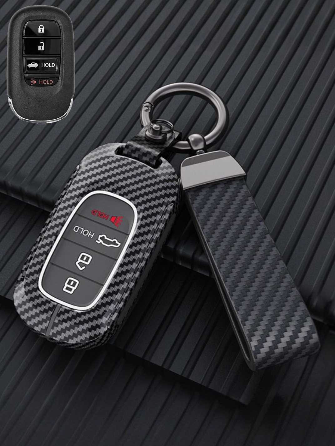 Luxury Colored Alloy Honda Key Fob Case