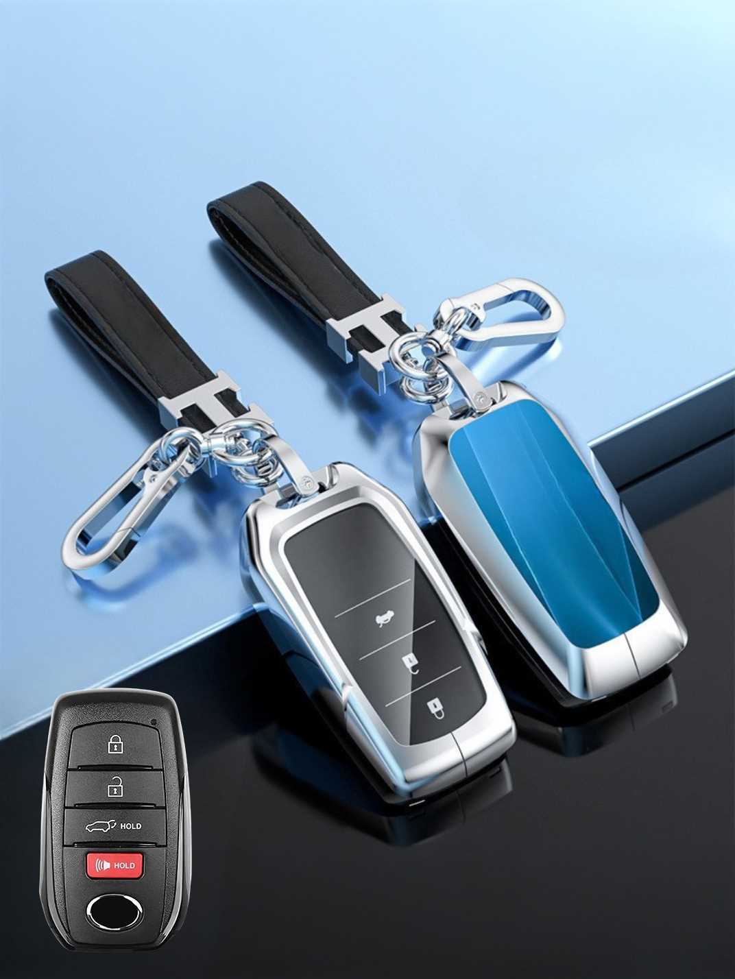 Visible Button Toyota Key Protector Shell