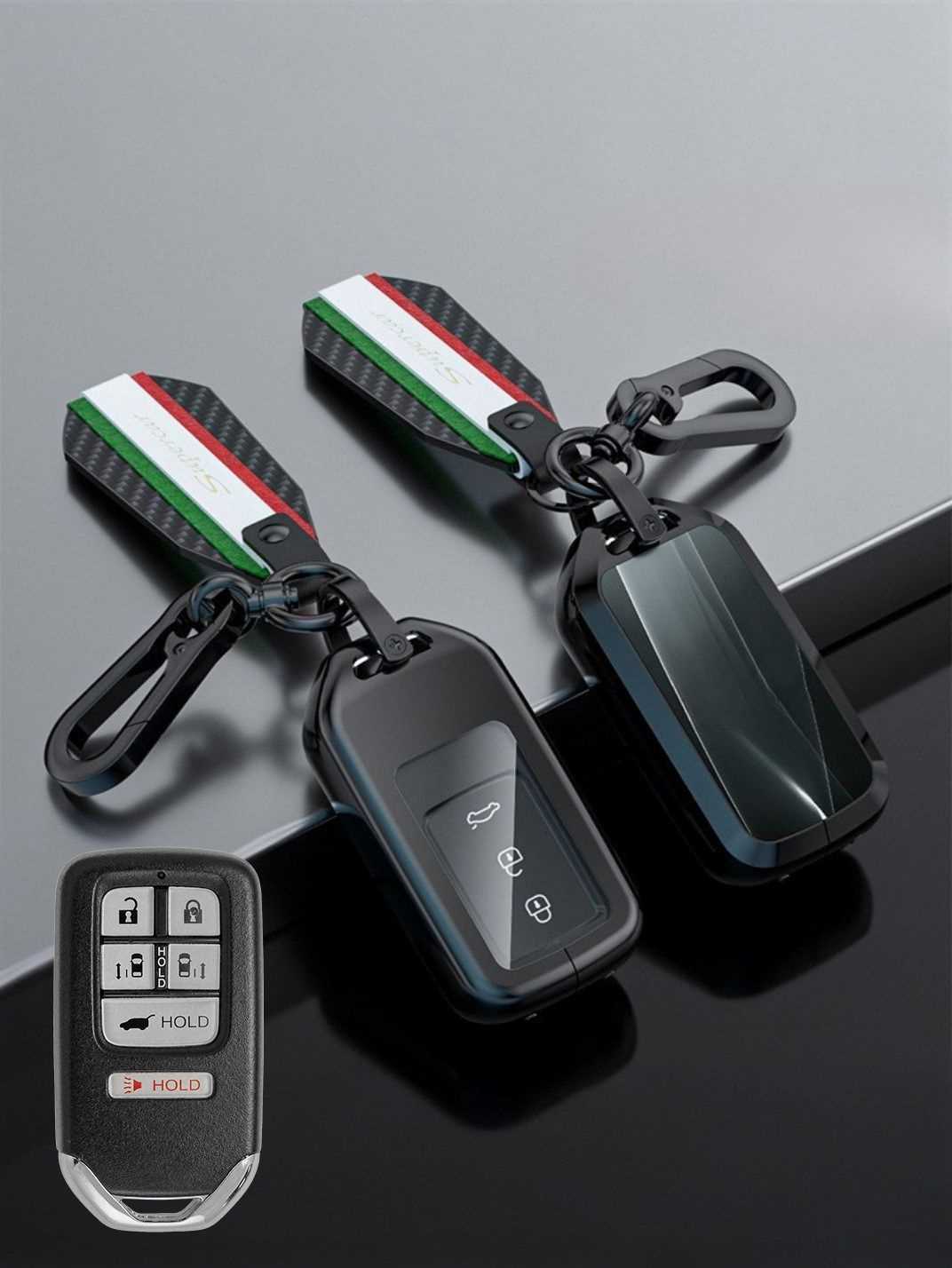 Visible Button Honda Key Protector Shell
