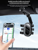 Handyhalter für Sonnenblende im Auto