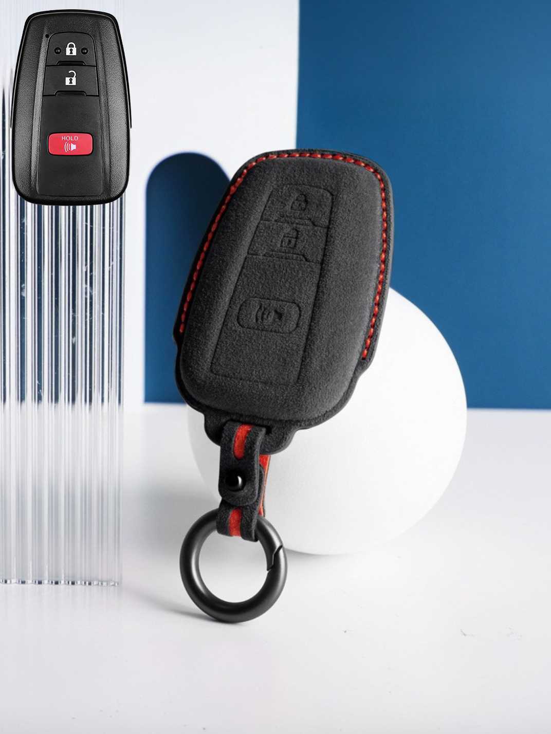 Genuine Alcantara Toyota Key Fob Cover