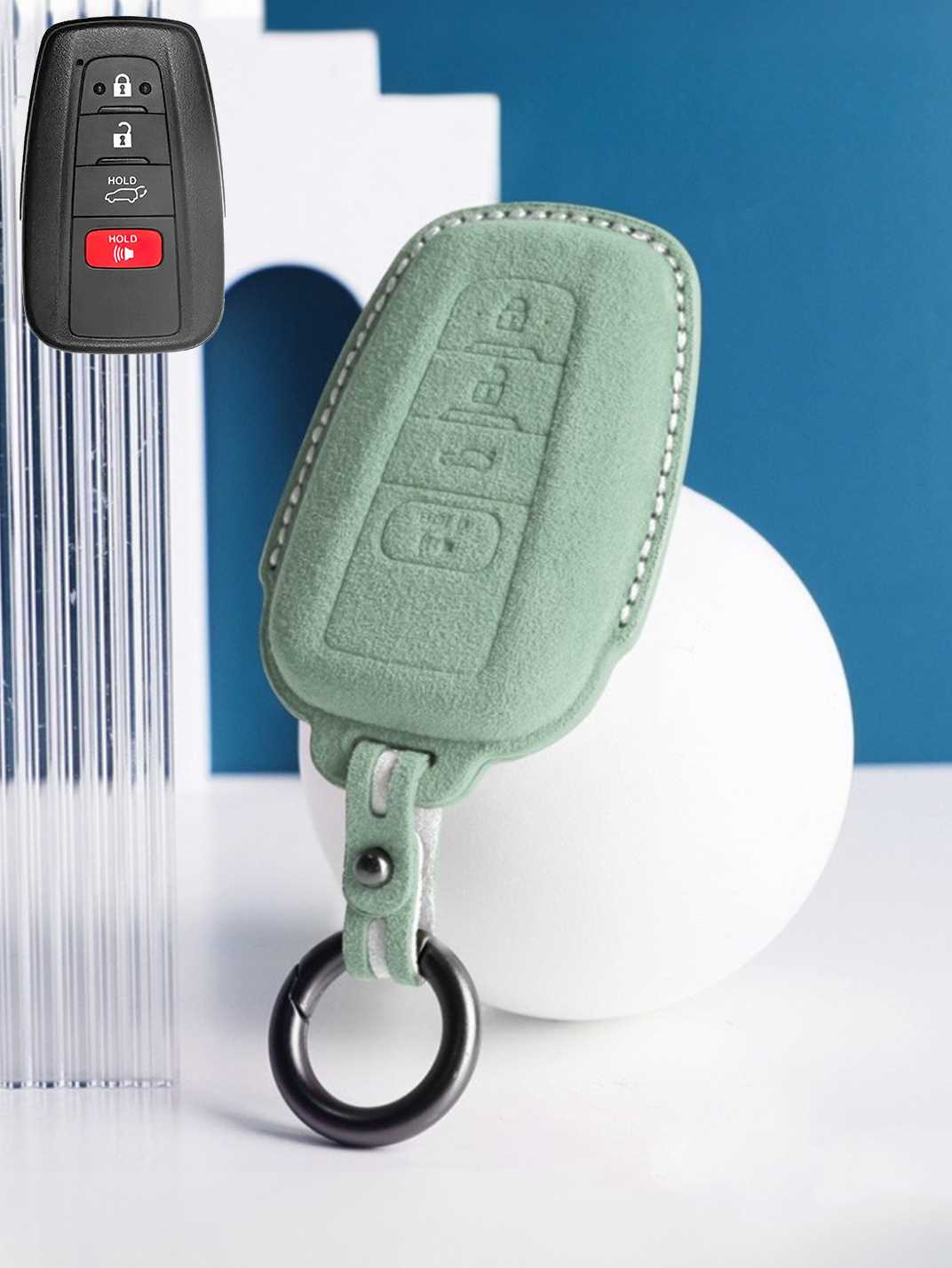 Genuine Alcantara Toyota Key Fob Cover