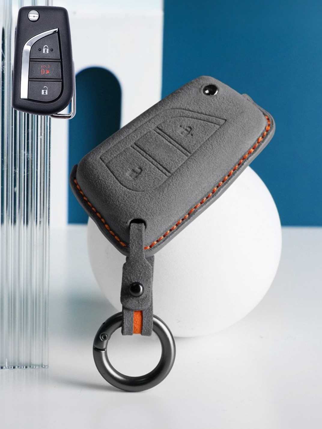 Genuine Alcantara Toyota Key Fob Cover