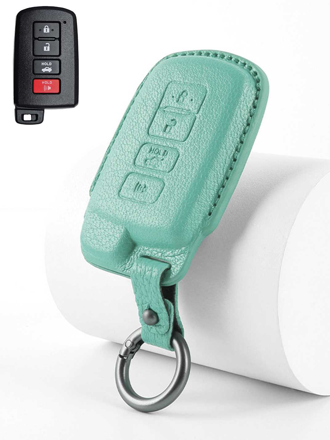 Premium Genuine Leather Toyota Key Cover