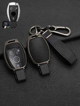 Premium Visible-Button Mercedes-Benz Key Shell