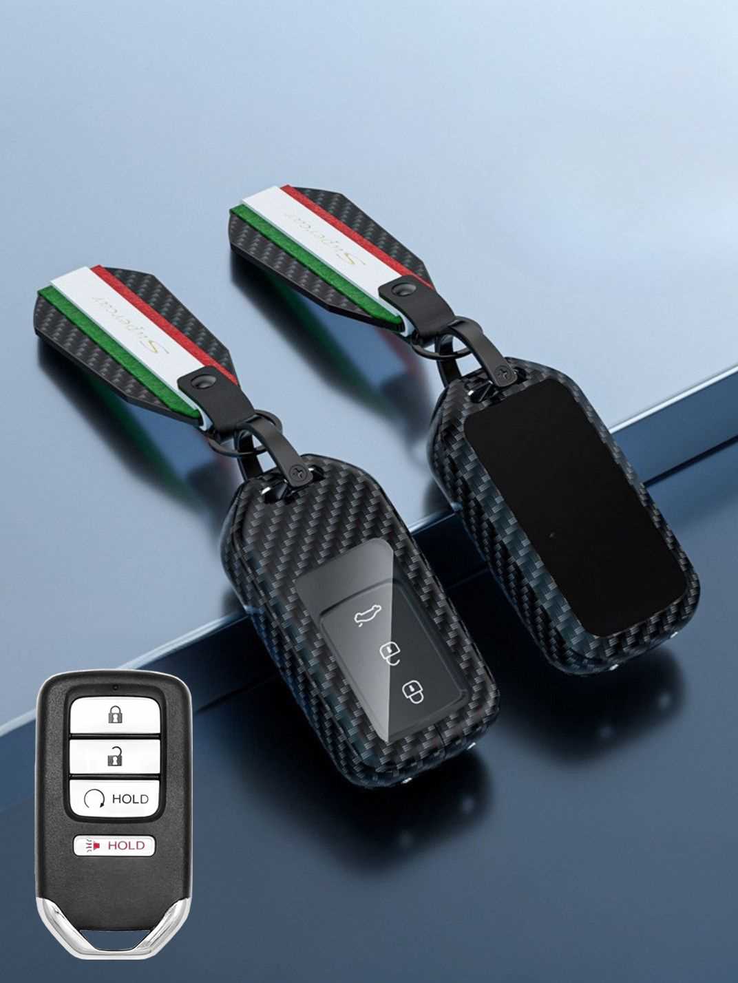 Visible Button Honda Key Protector Shell
