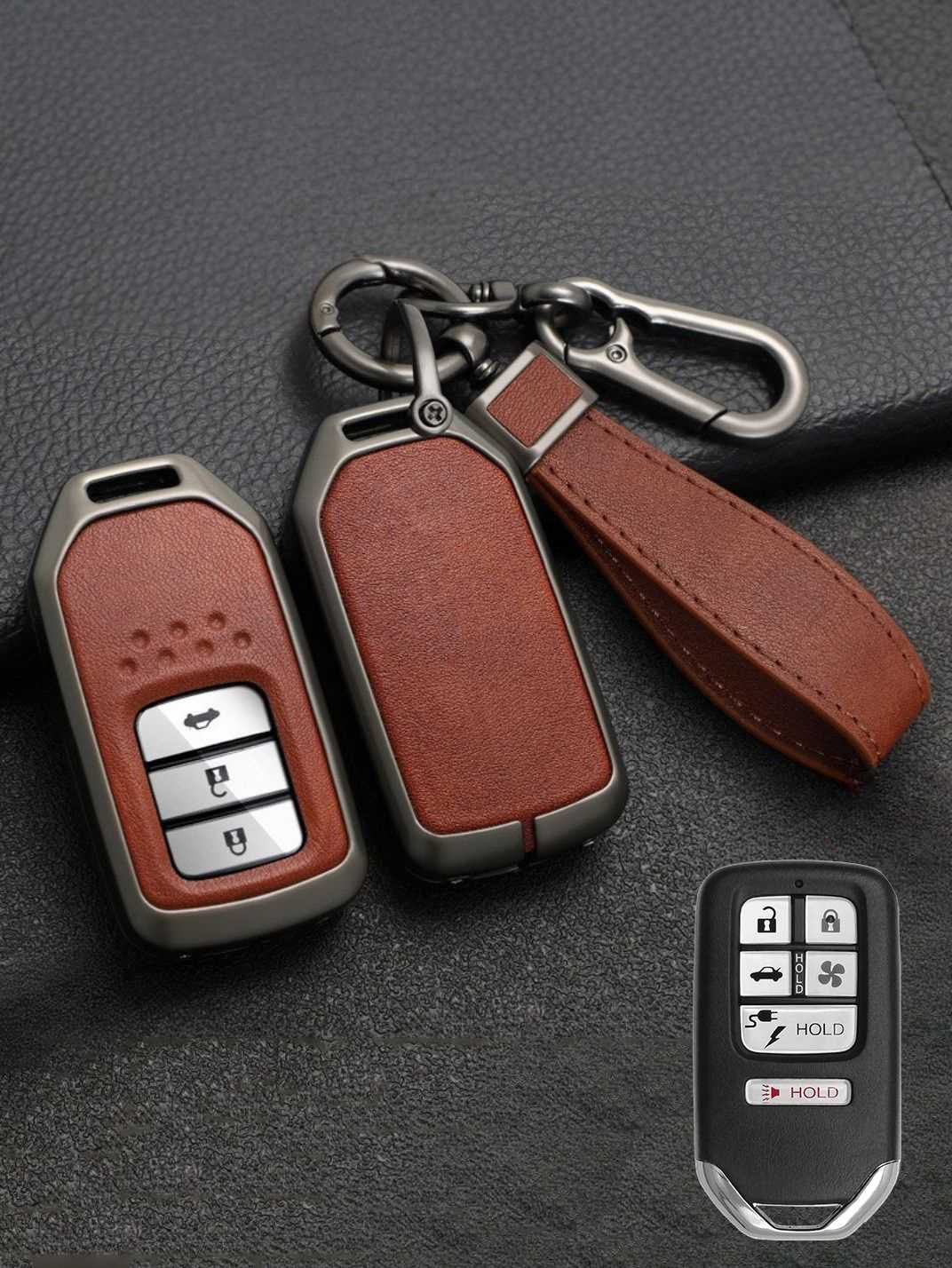 Premium Visible-Button Honda Key Shell