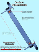 Martoffes™ Adjustable Screen Phone Mount