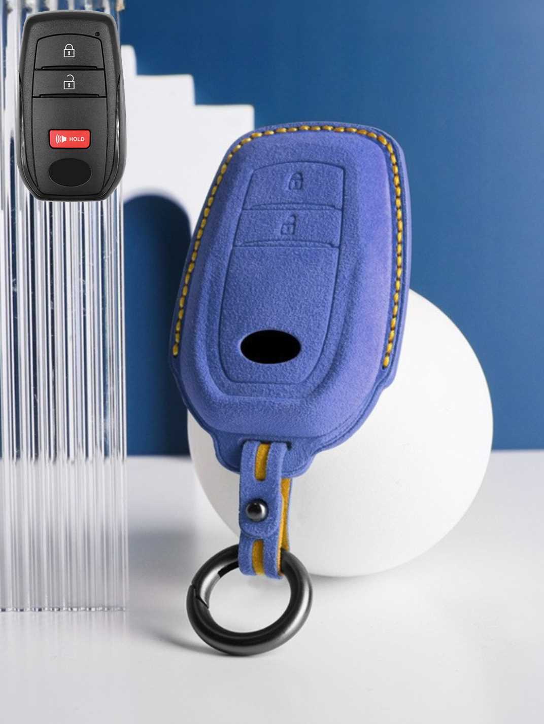 Genuine Alcantara Toyota Key Fob Cover