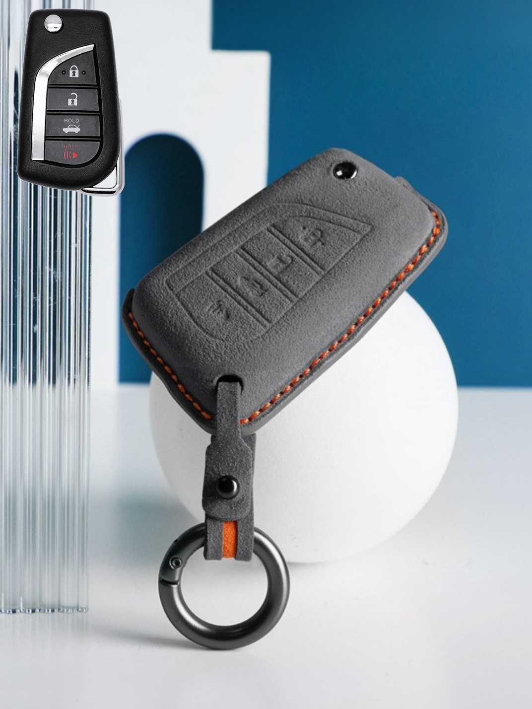 Genuine Alcantara Toyota Key Fob Cover