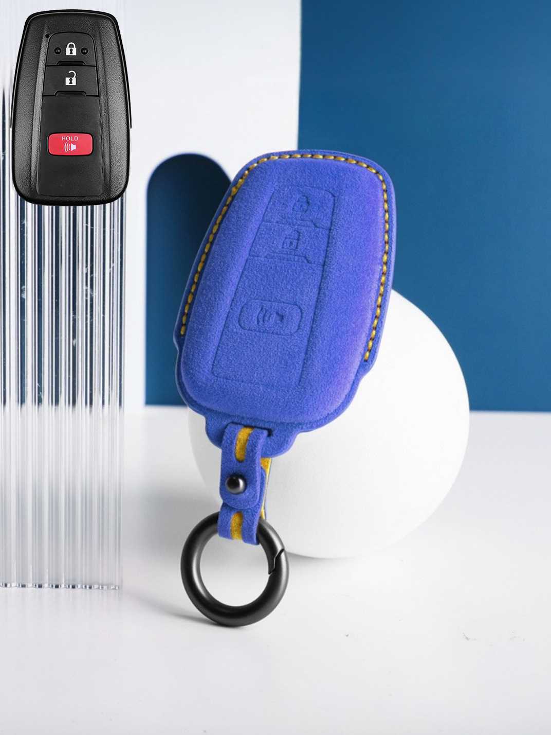 Genuine Alcantara Toyota Key Fob Cover