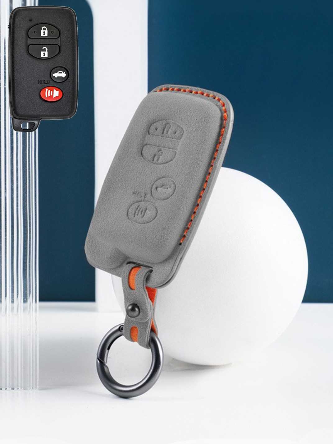 Genuine Alcantara Toyota Key Fob Cover
