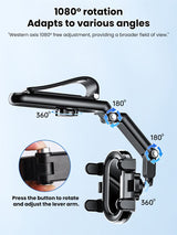 Handyhalter für Sonnenblende im Auto