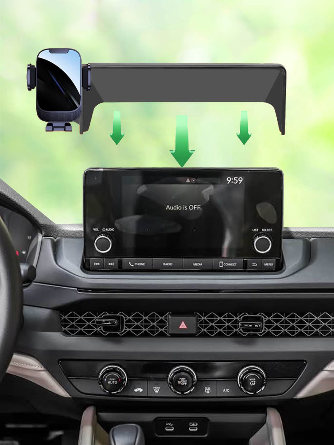 Martoffes™ Honda Phone Holder