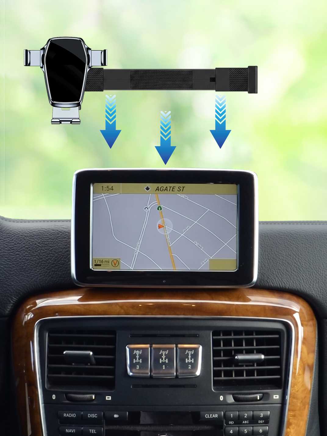 Martoffes™ Mercedes-Benz Phone Holder