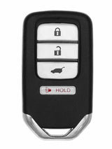 Honda Key Genuine Leather & Metal Frame