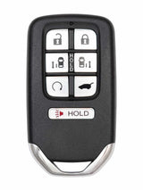 Vintage Leather Metal Alloy Honda Key Cover