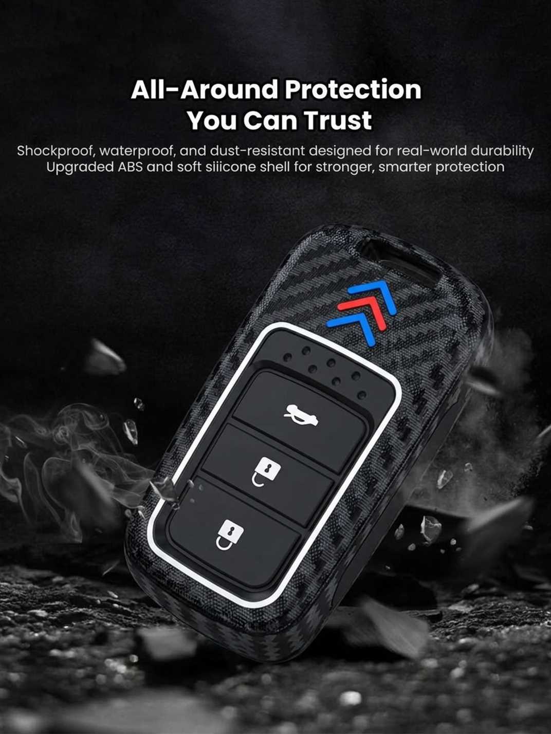 Shockproof Protective Honda Key Fob Cover