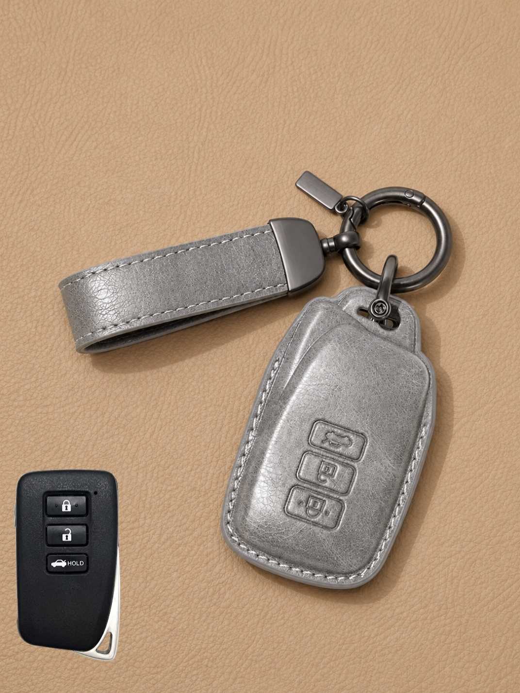 Premium Genuine Leather Lexus Key Cover