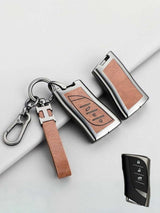 Vintage Leather Metal Alloy Lexus Key Cover