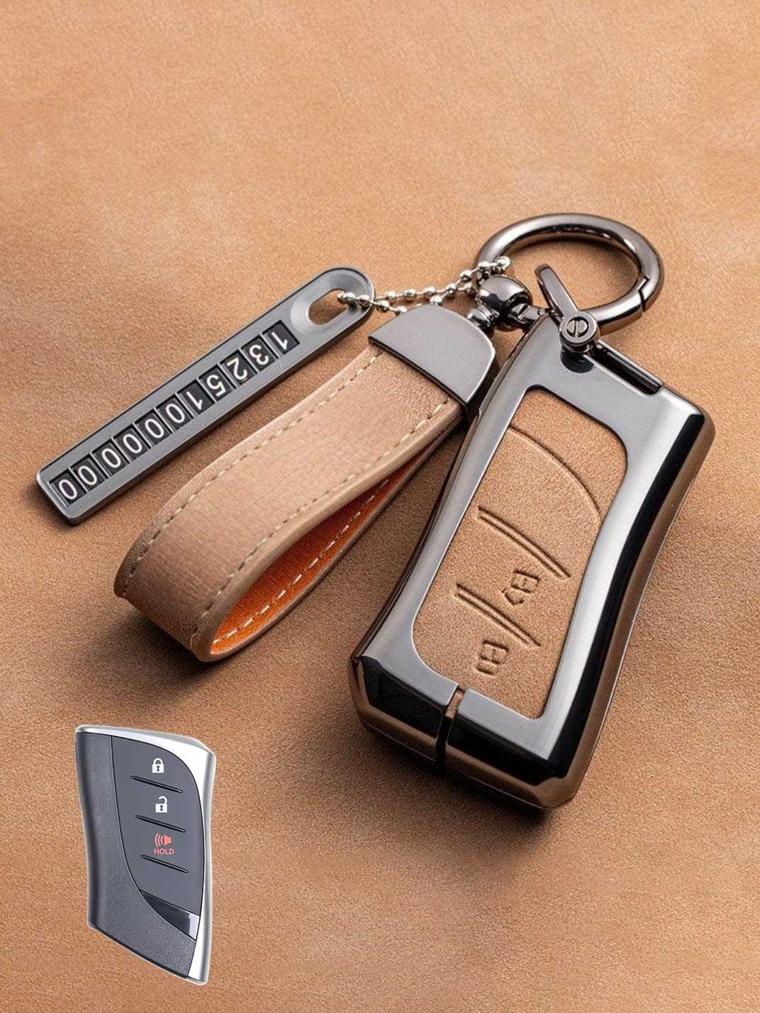 Genuine Alcantara Lexus Key Fob Cover