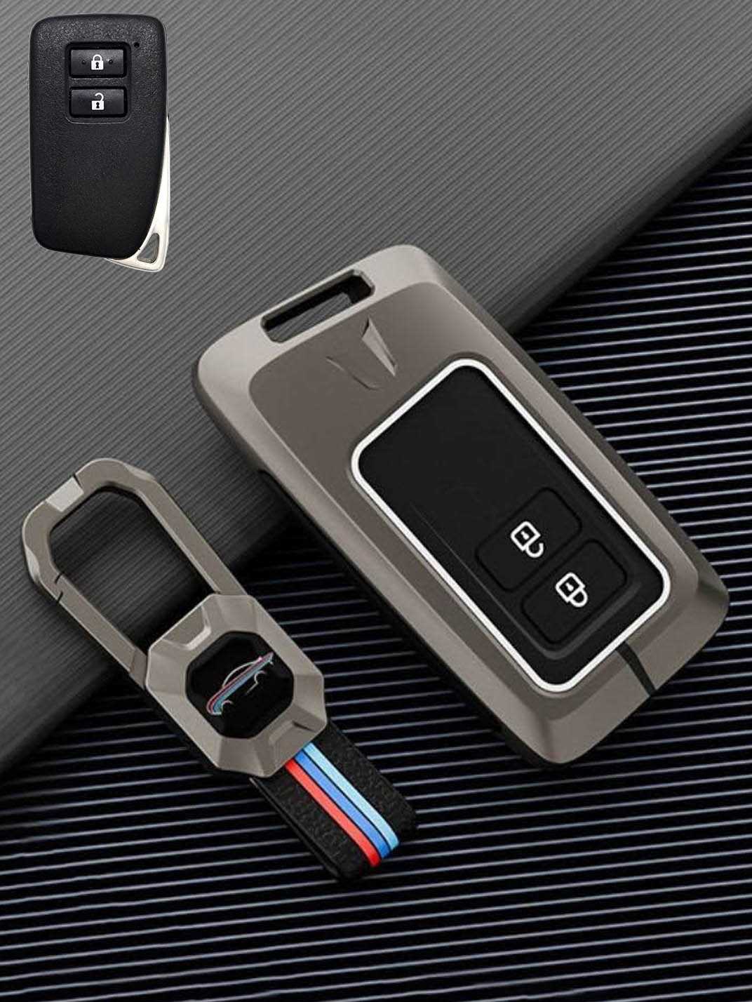 Luxury Colored Alloy Lexus Key Fob Case