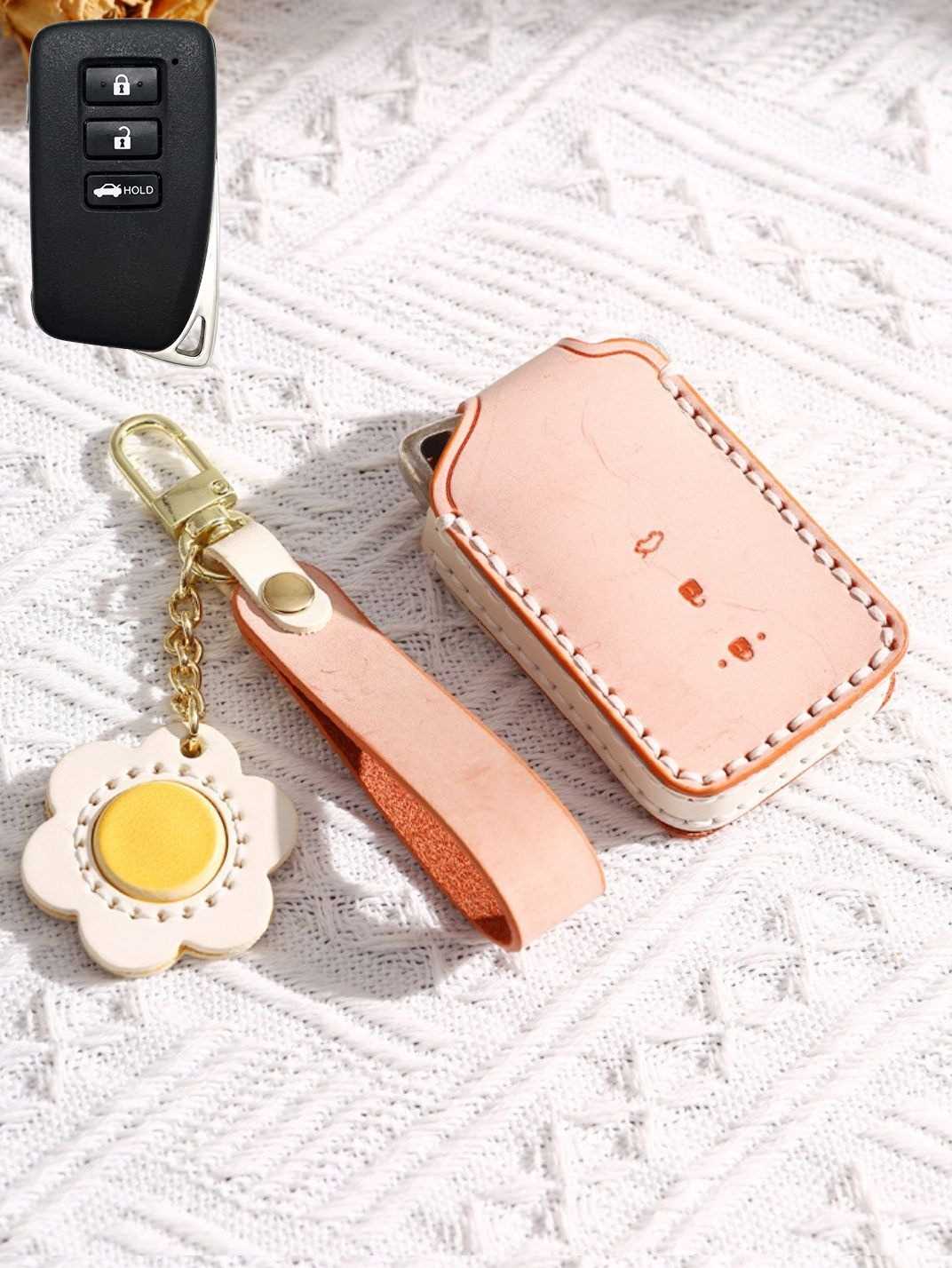 Premium Genuine Leather Lexus Key Cover