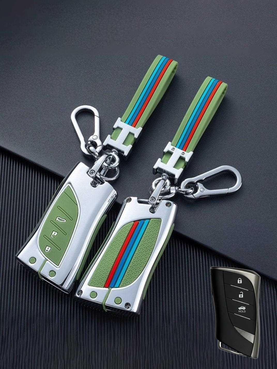 Luxury Colored Alloy Lexus Key Fob Case