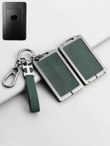 Vintage Leather Metal Alloy Lexus Key Cover