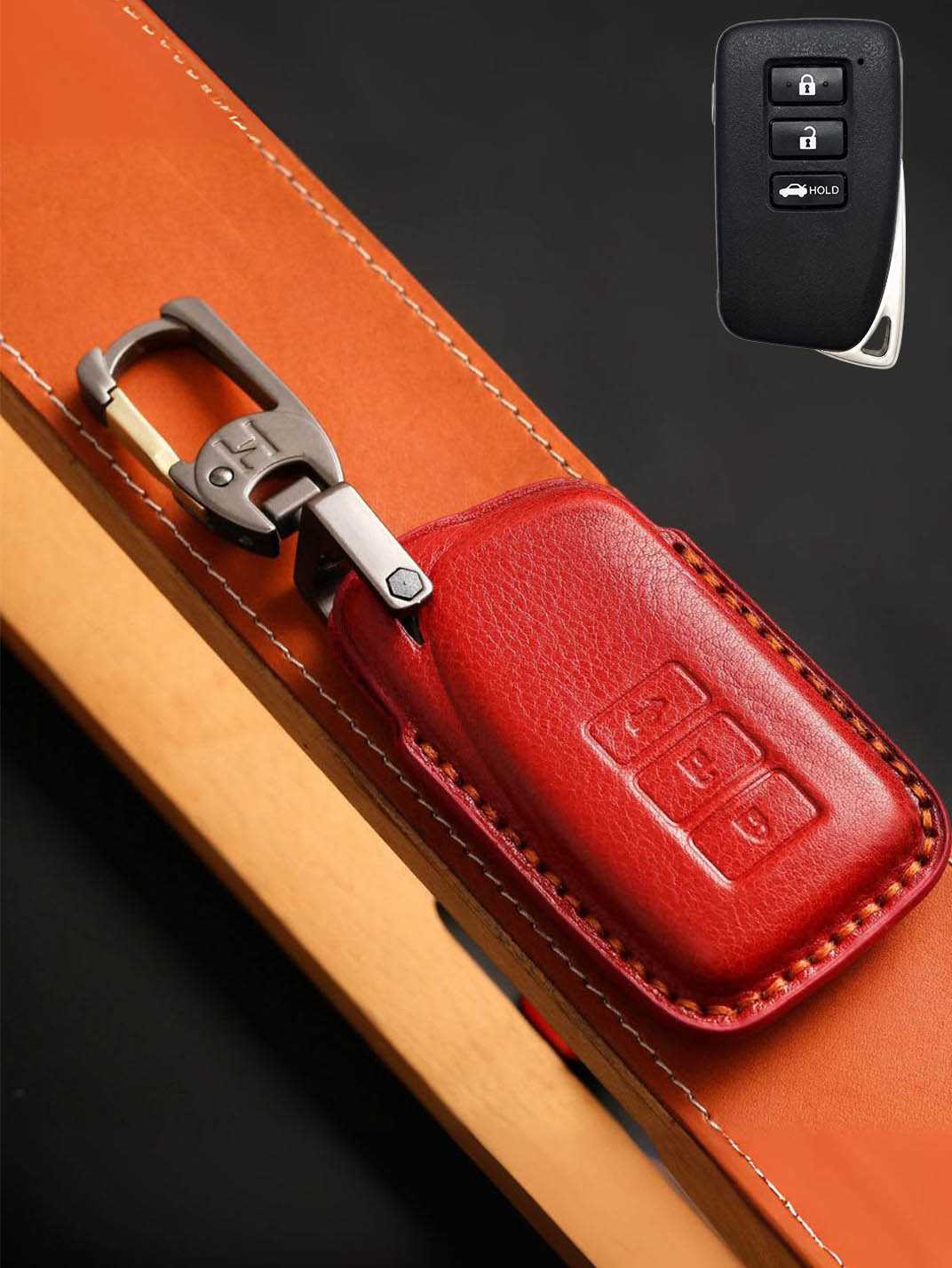 Premium Genuine Leather Lexus Key Cover
