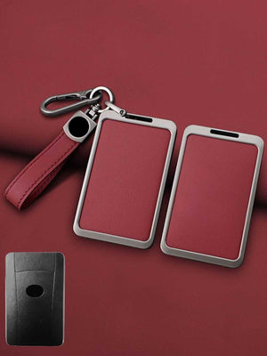 Lexus Key Genuine Leather & Metal Frame