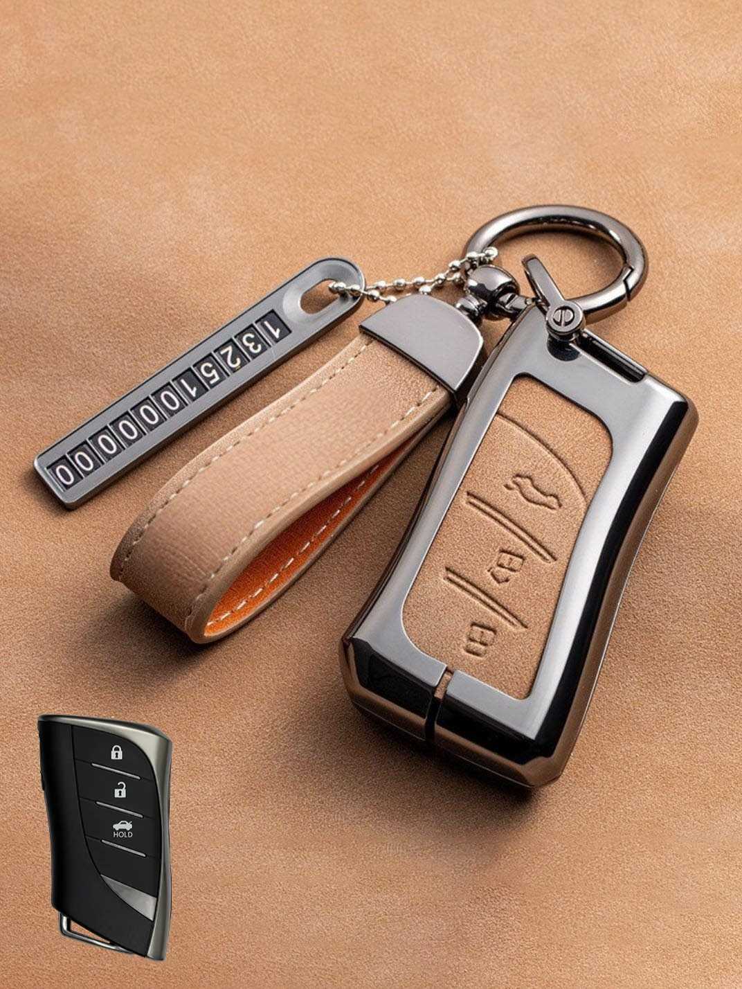 Genuine Alcantara Lexus Key Fob Cover
