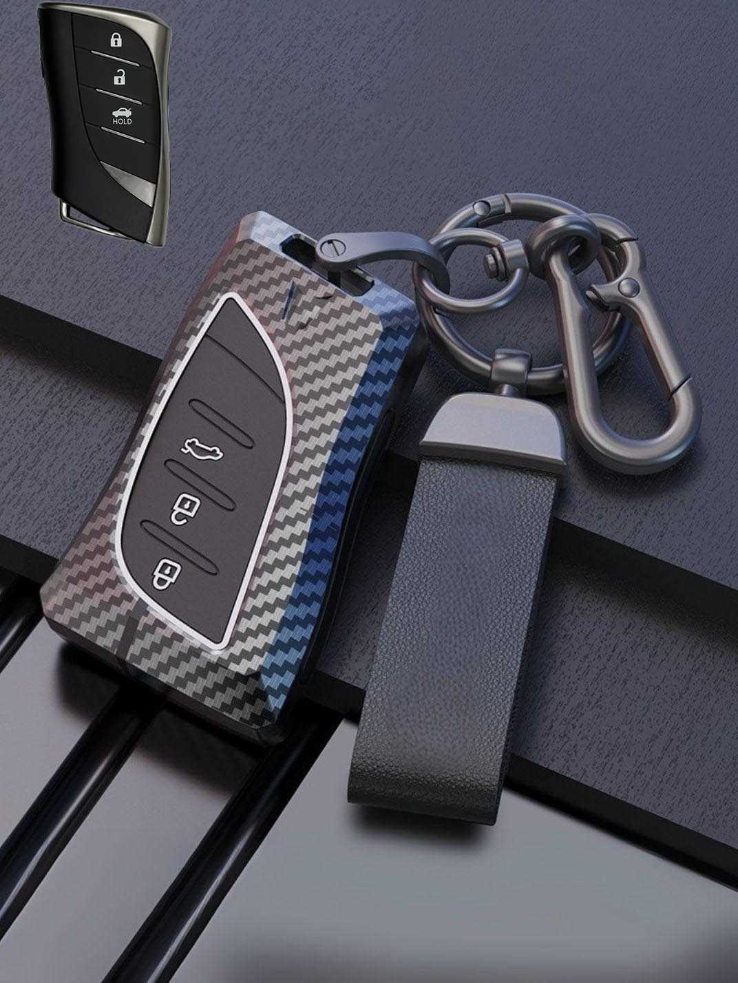 Luxury Colored Alloy Lexus Key Fob Case