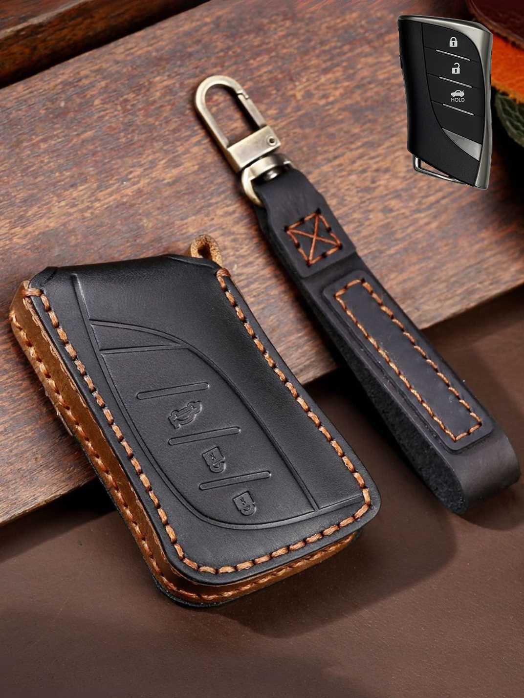 Premium Genuine Leather Lexus Key Cover