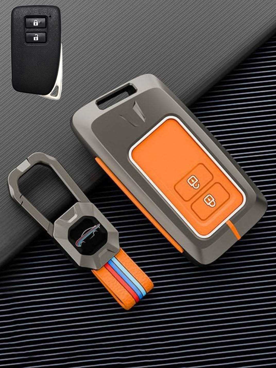 Luxury Colored Alloy Lexus Key Fob Case