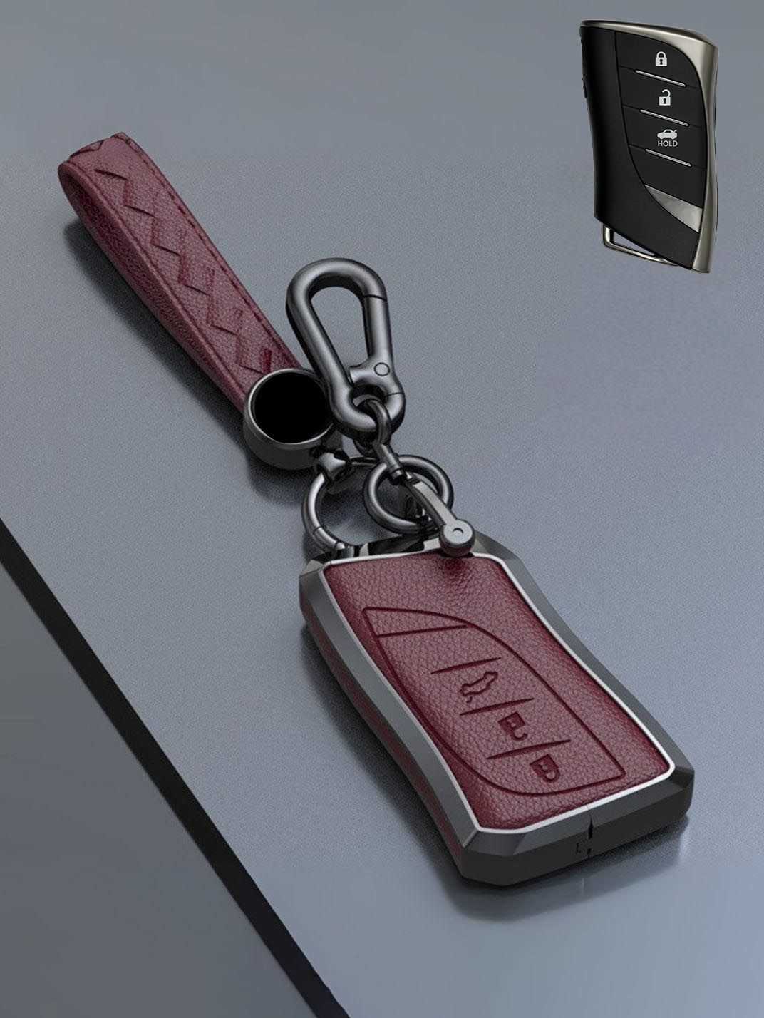 Premium Genuine Leather Lexus Key Cover