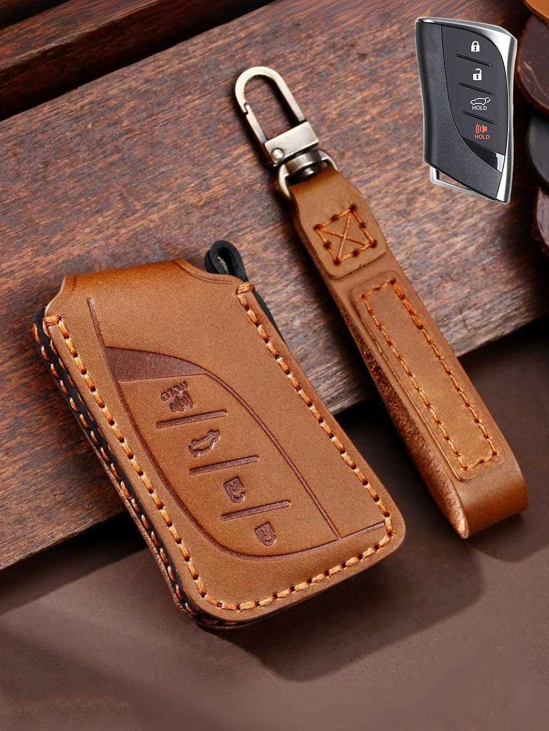 Premium Genuine Leather Lexus Key Cover