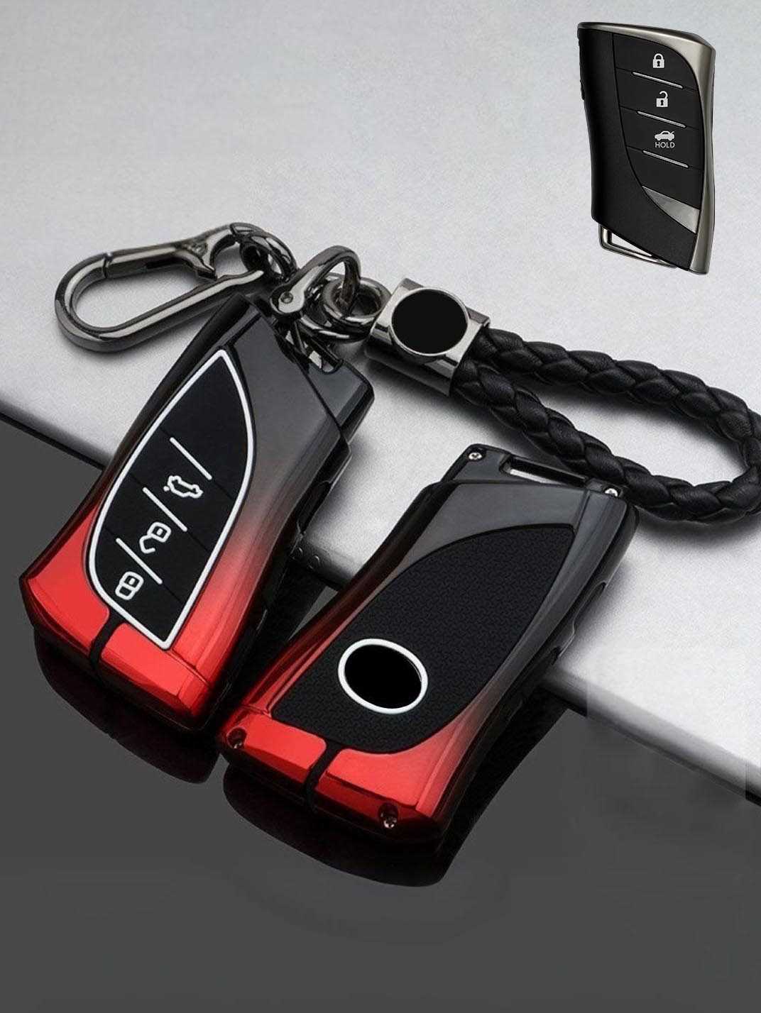 Luxury Colored Alloy Lexus Key Fob Case