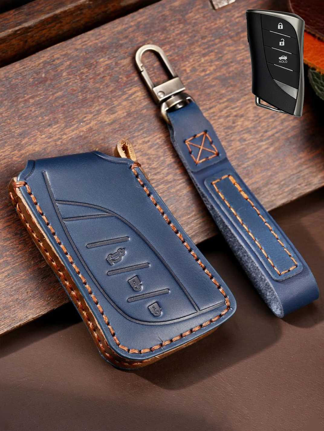 Premium Genuine Leather Lexus Key Cover