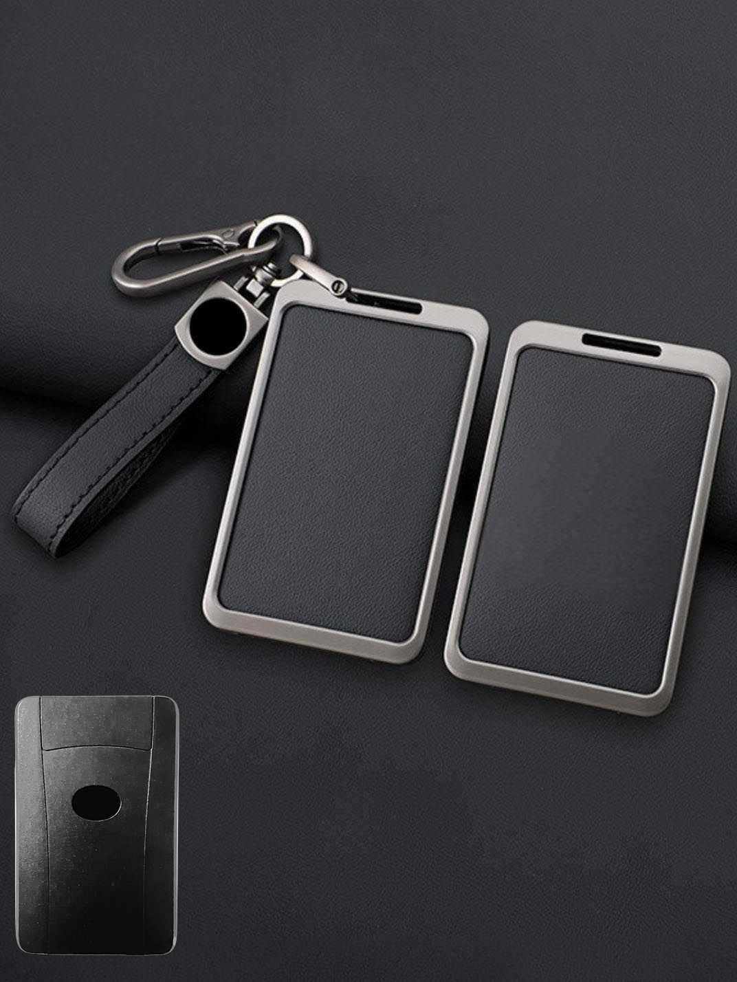 Lexus Key Genuine Leather & Metal Frame