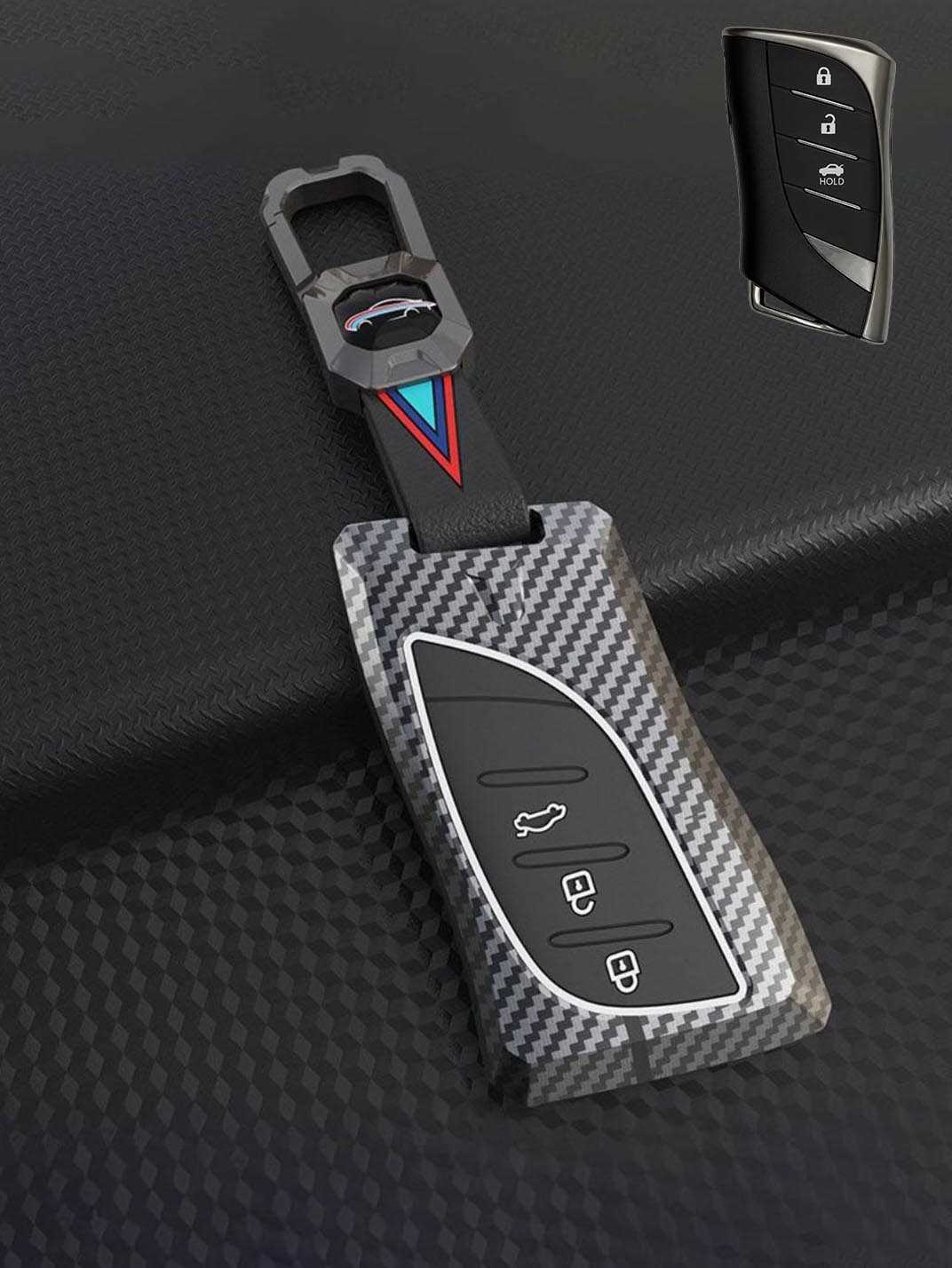 Luxury Colored Alloy Lexus Key Fob Case