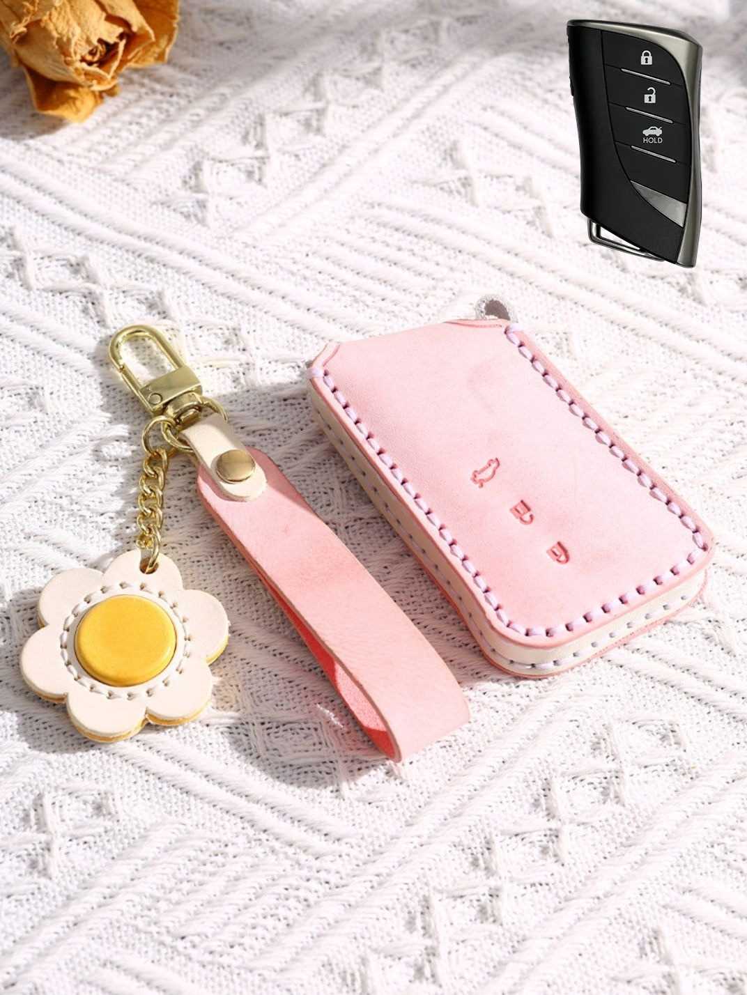 Premium Genuine Leather Lexus Key Cover