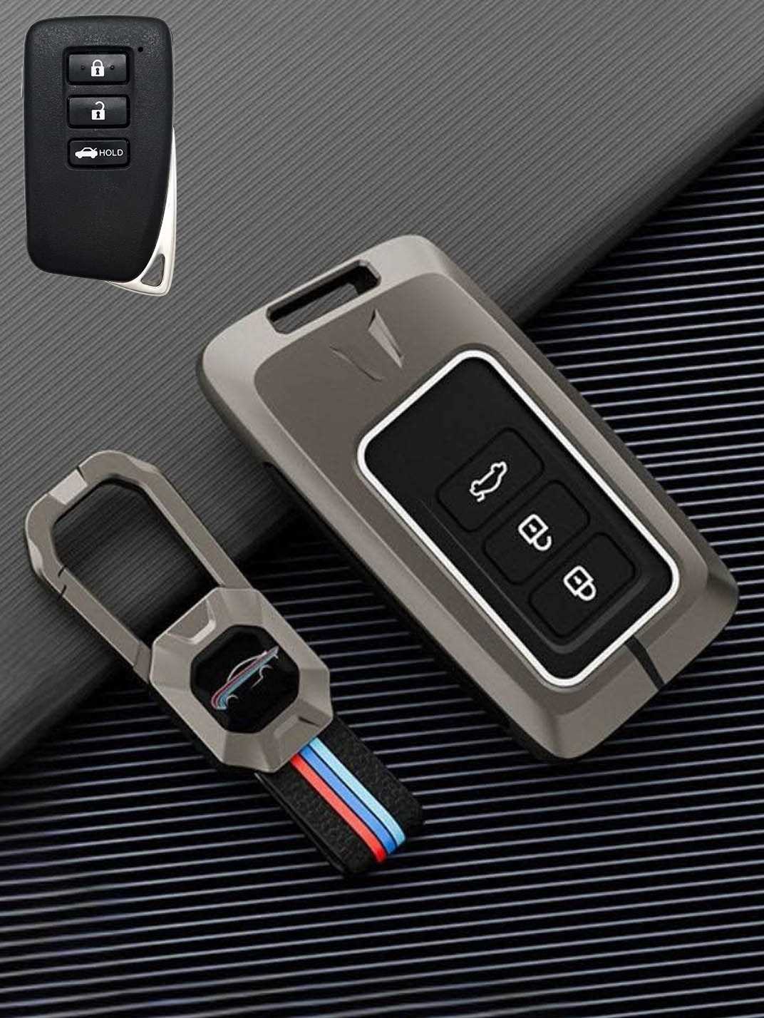 Luxury Colored Alloy Lexus Key Fob Case